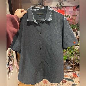 McDonald’s Women’s Manager Uniform Button Up Work Shirt Stretch Airy 2XL Retired